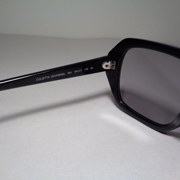 Diane von Furstenberg COLETTA DVF665S Black New...